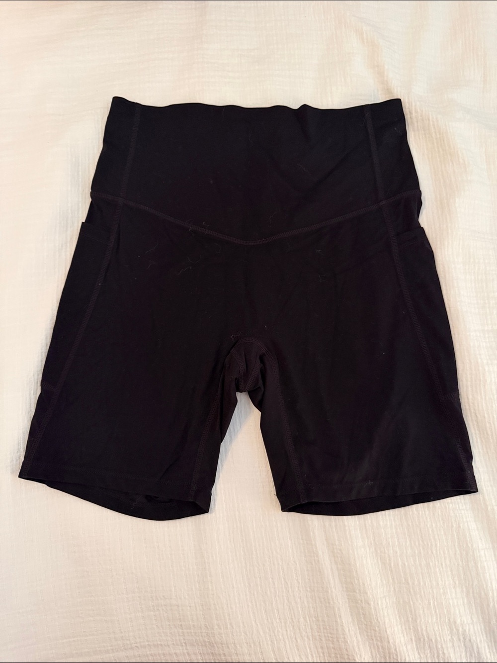 HALARA Black High-Rise Bike Shorts